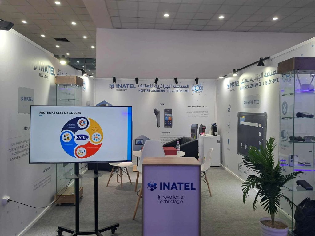 Stand d'INATEL à la Foire de la Production Algérienne 2025
